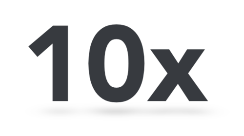 10X thinking and your products